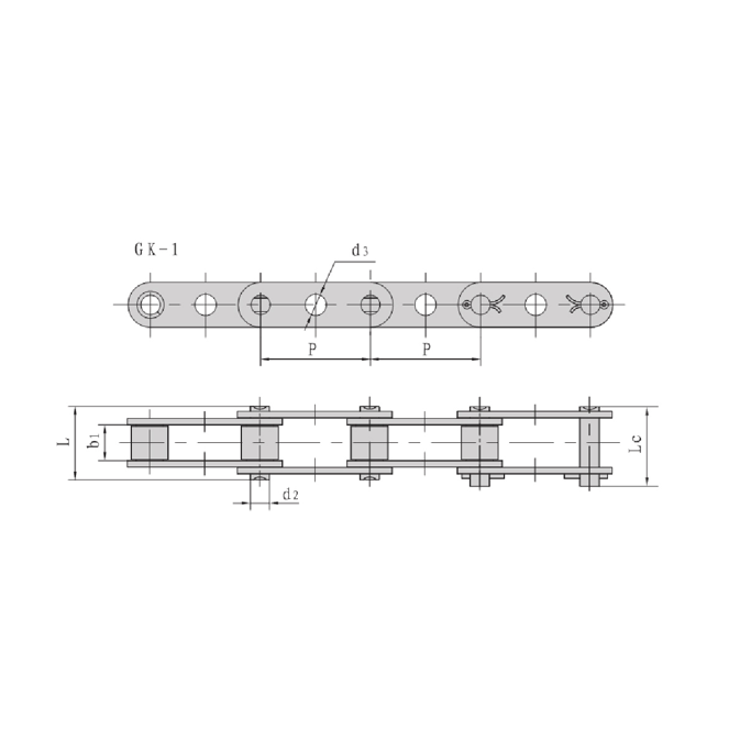 Duplex TRADUCTOR catenis picem media foramina